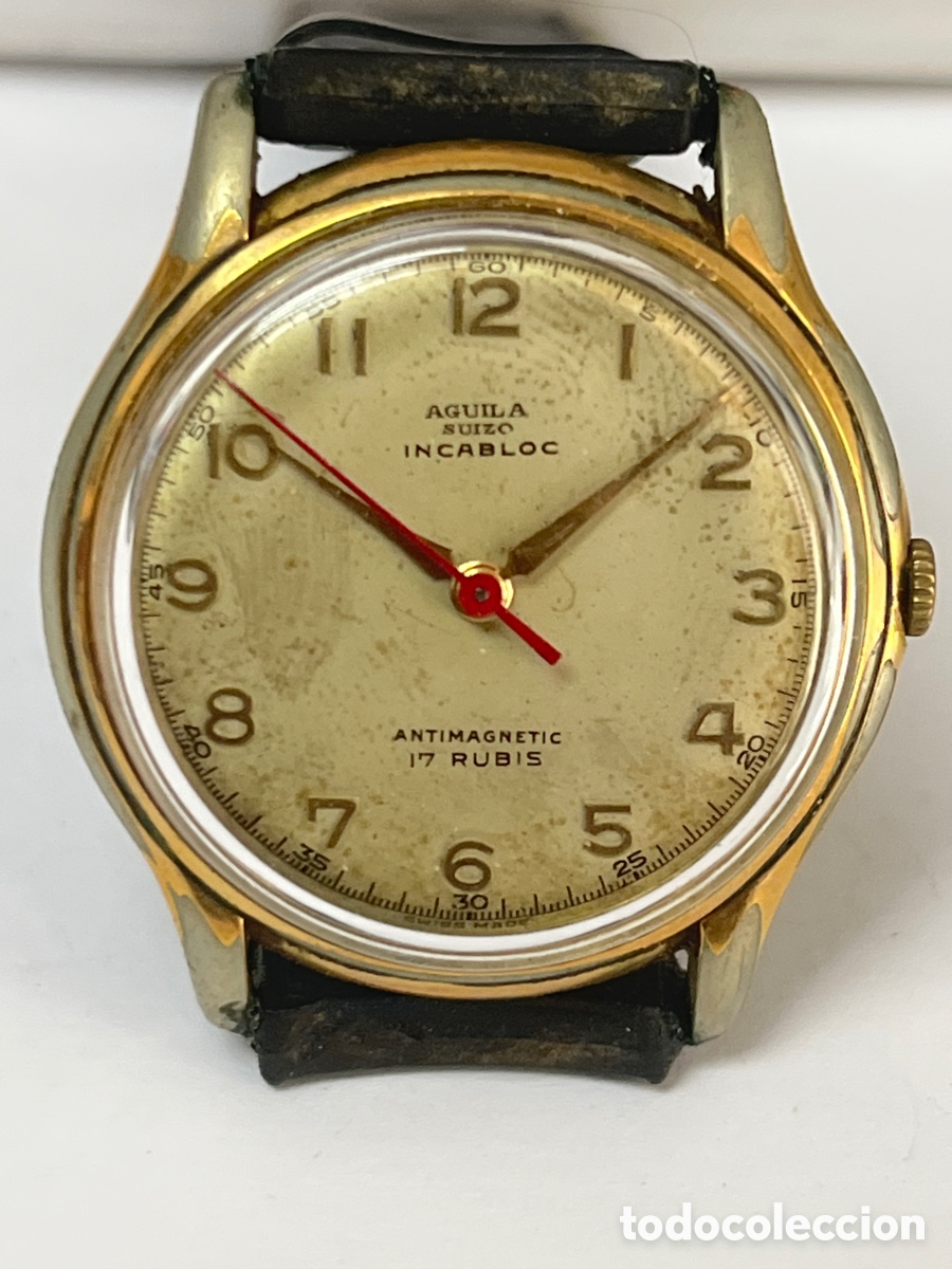 Wristwatches: Reloj &Aacute;guila Suizo carga manual /CR39-14