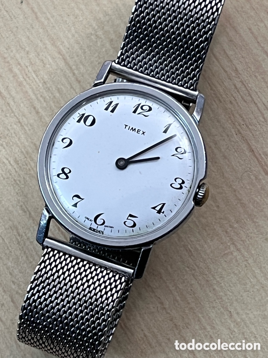 Relojes de pulsera: ✅ Reloj TIMEX carga manual GREAT BRITAIN I600II02476 vintage