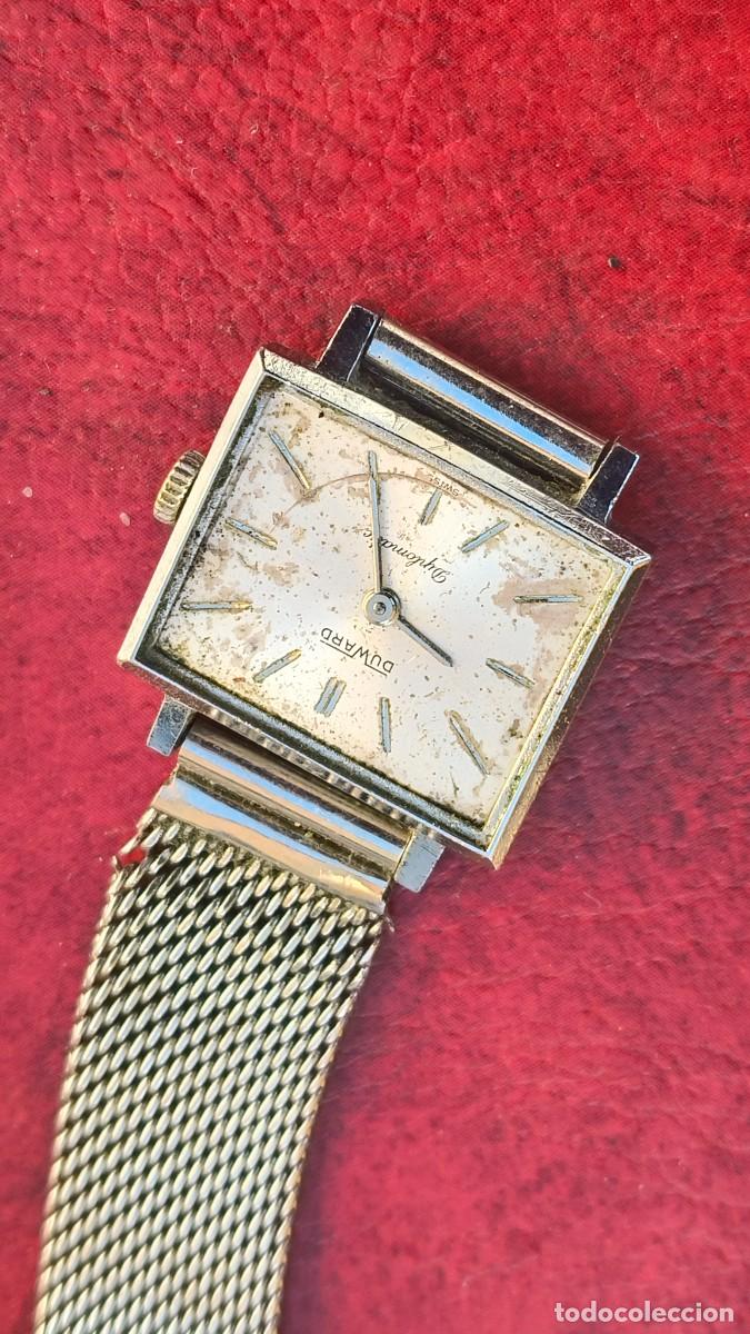 Wristwatches: Montre Femme m&eacute;canique suisse Duward fonctionne manque verre