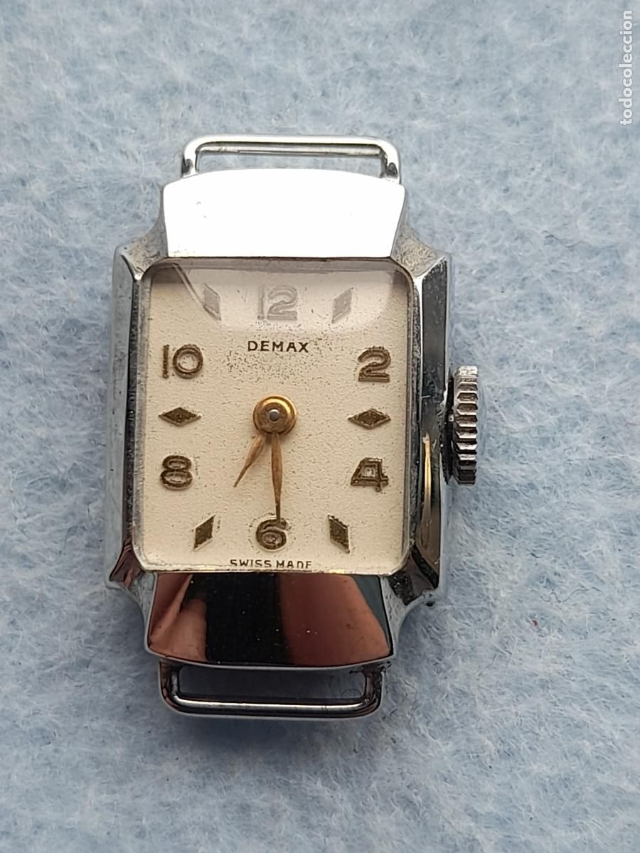 Rel&oacute;gios de pulso: Reloj Marca Demax. Cl&aacute;sico para Dama. Swiss made.