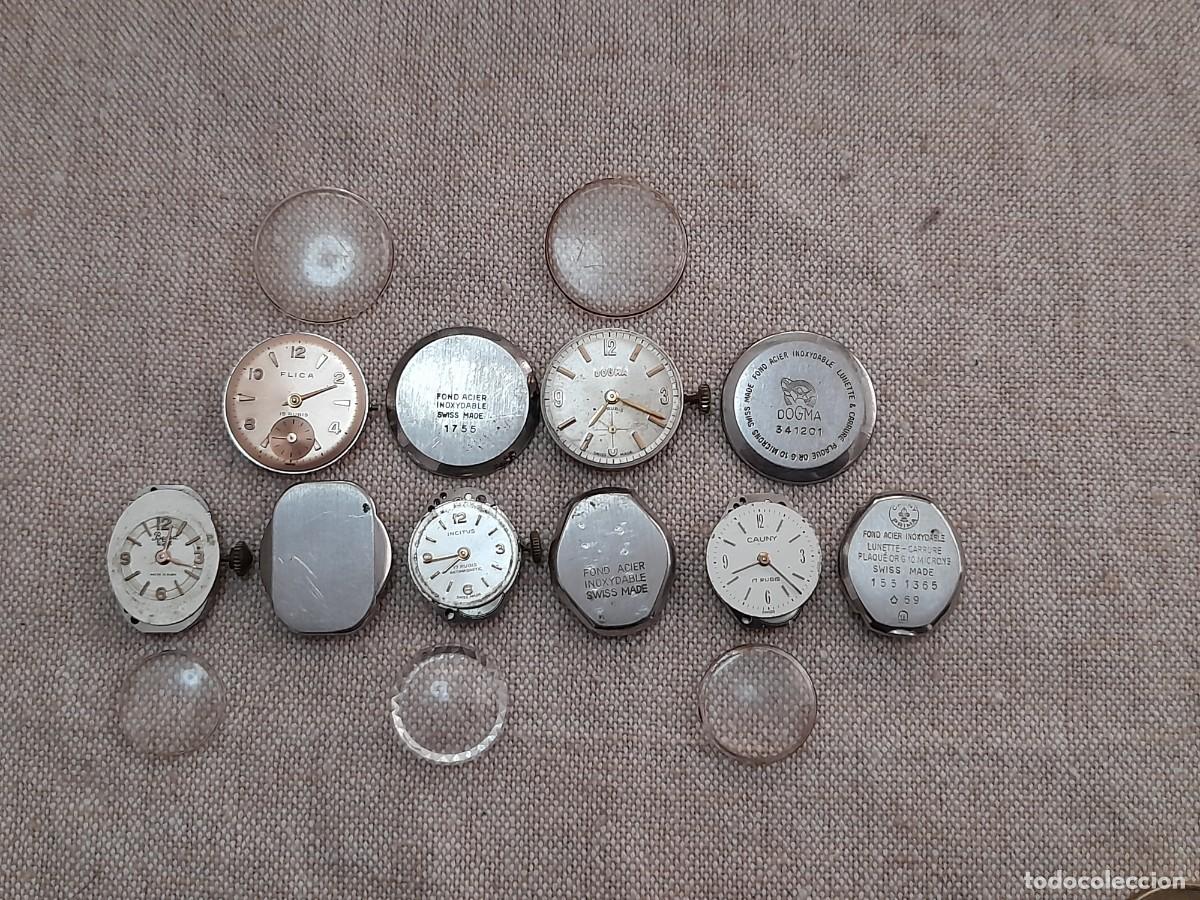 Relojes de pulsera: 5 maquinas de relojes antiguos. 3