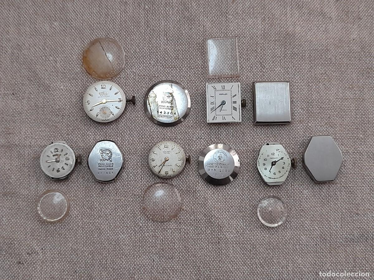 Relojes de pulsera: 5 maquinas de relojes antiguos. 4