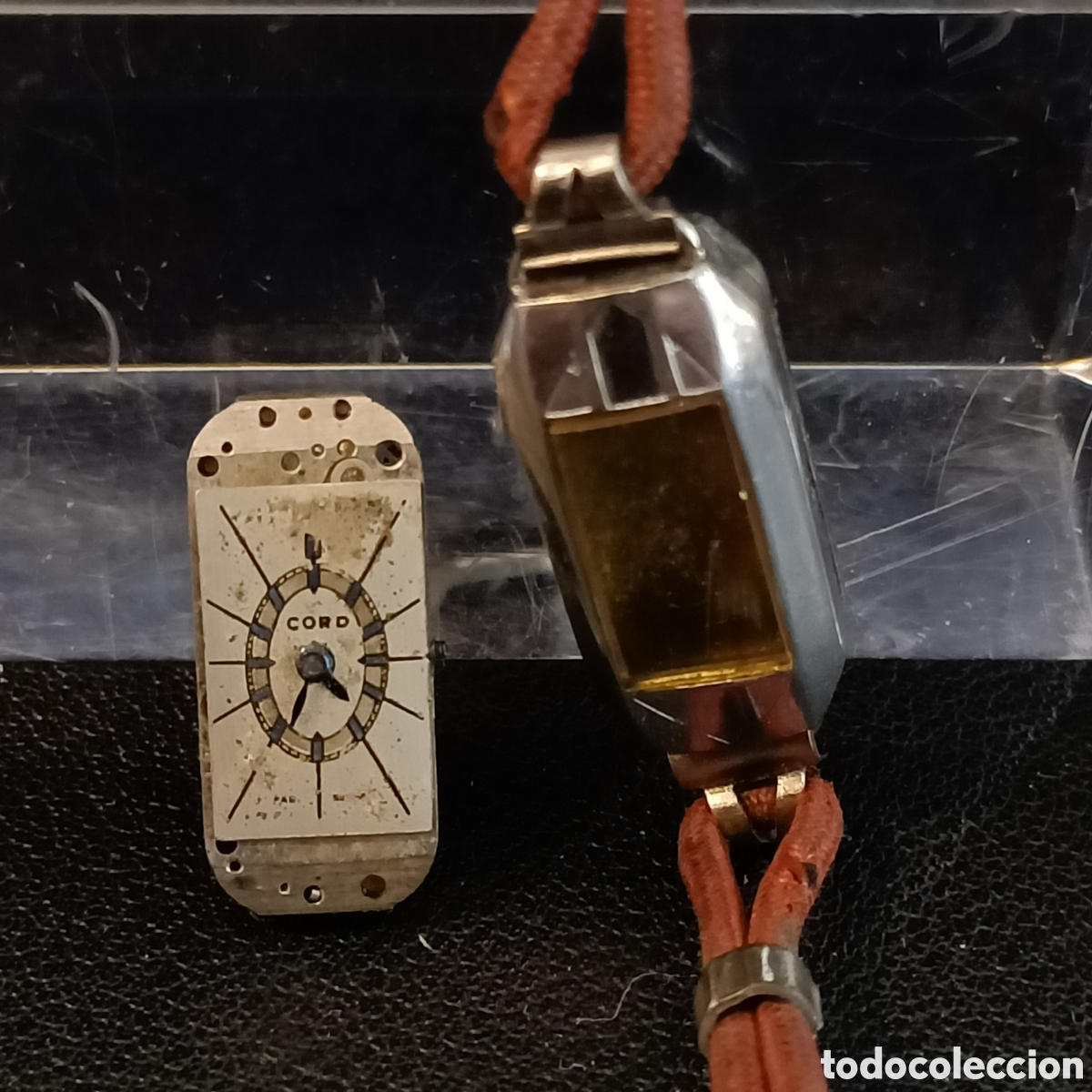 Relojes de pulsera: Reloj de pulsera de carga manual de la marca CORD, FAB. SUISSE.