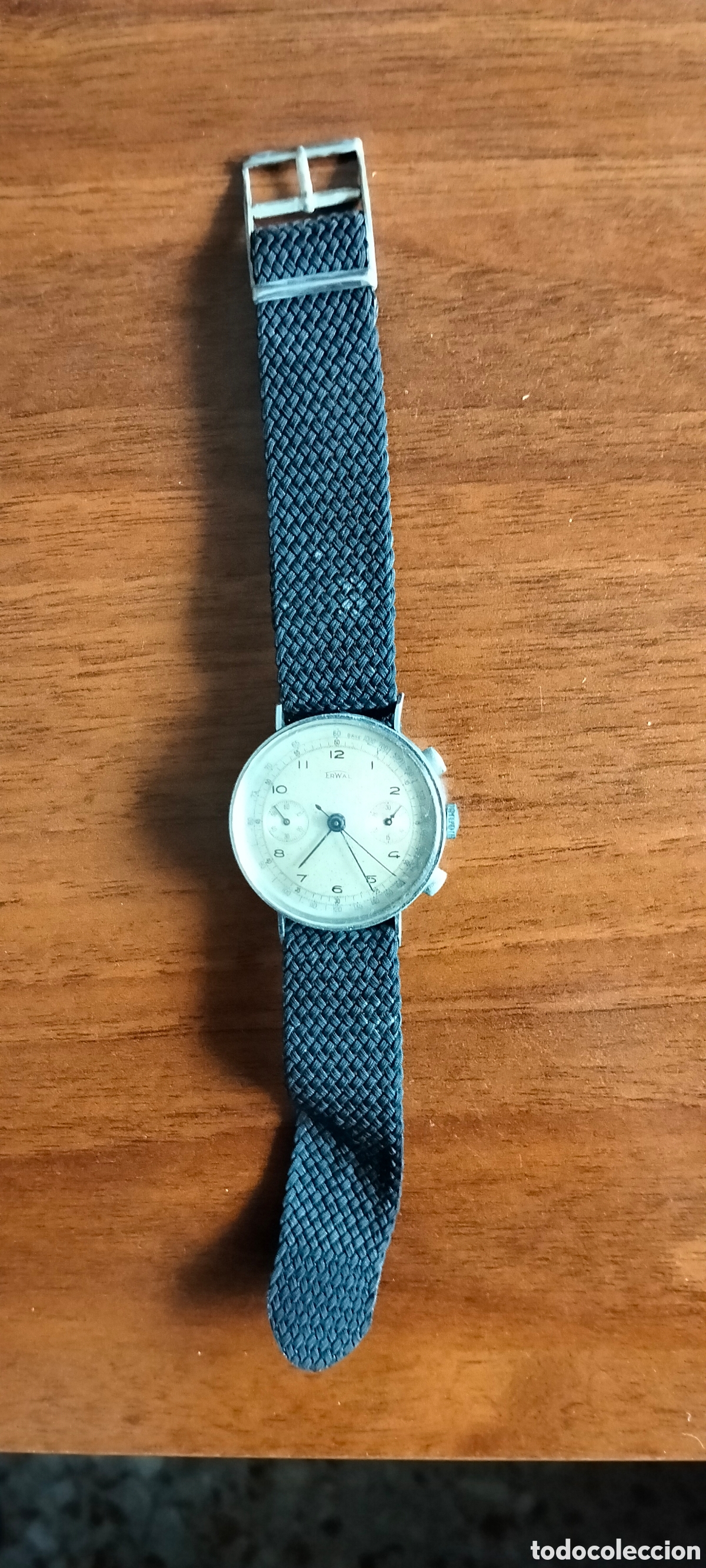 Relojes de pulsera: Reloj ERWAL manual de cuerda. - Foto 2