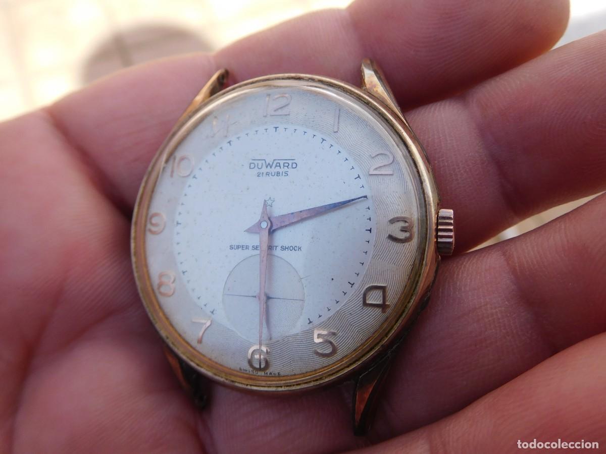 Relojes de pulsera: Reloj de carga manual Duward a&ntilde;os 50 calibre W 777