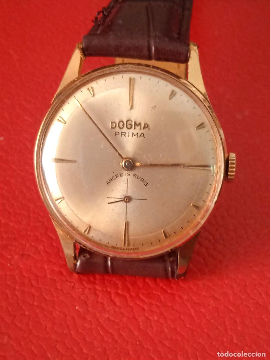 Relojes de pulsera: RELOJ DOGMA ANCRE 15 RUBIS CARGA MANUAL.