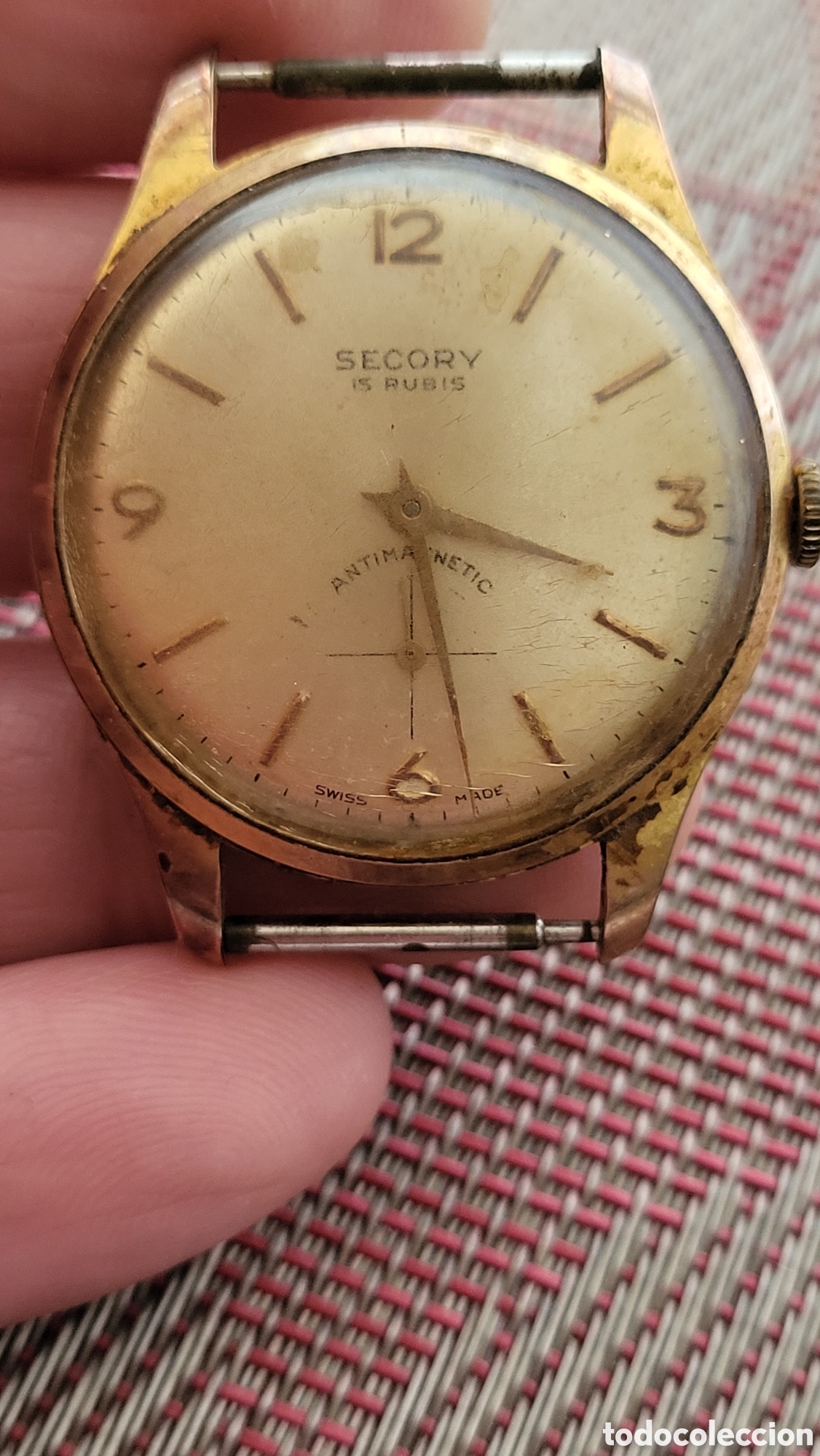 Relojes de pulsera: Reloj pulsera carga manual Secory