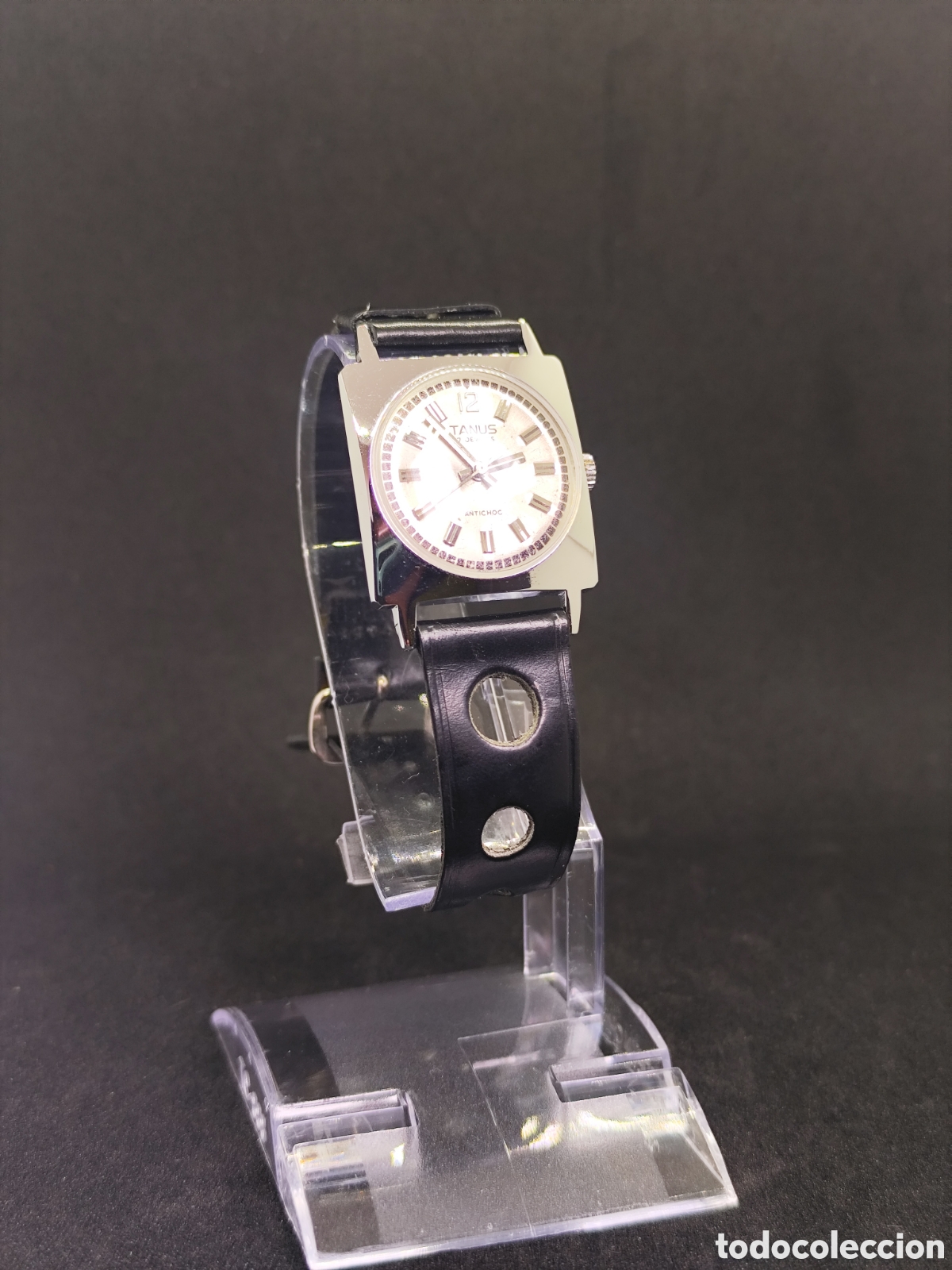 Relojes de pulsera: Reloj Tanus NOS 17J ultraplano vintage impecable