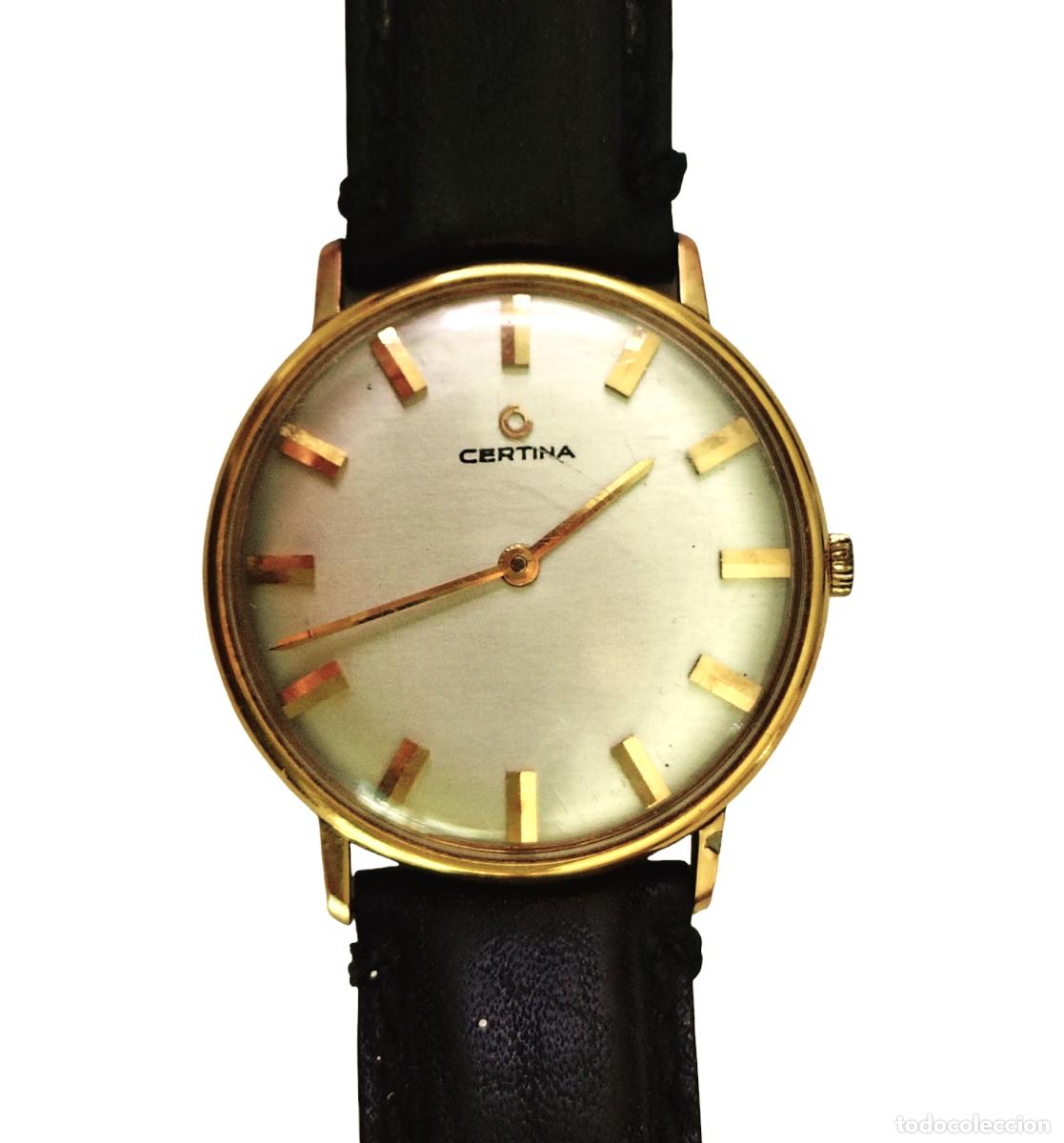 Relojes de pulsera: CERTINA - RELOJ PULSERA CABALLERO - CUERDA MANUAL 15 JEWELLS - CAL. 23-20 - CAJA CHAPADA EN ORO Y BA