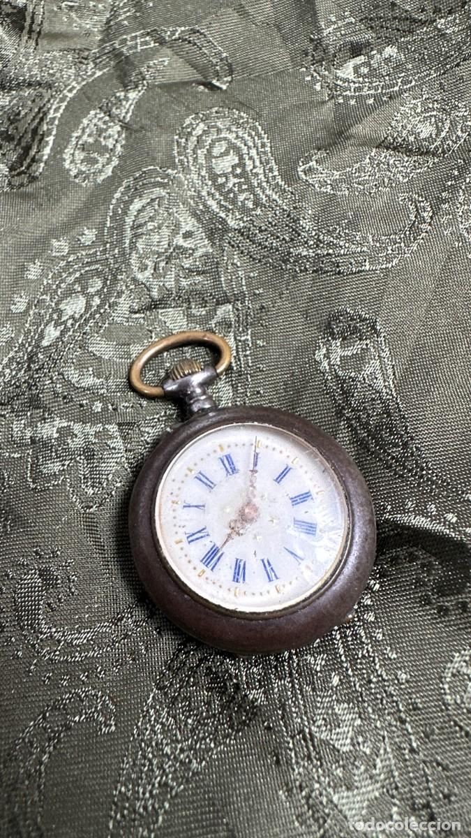 Relojes de pulsera: Antiguo reloj de bolsillo - Foto 3