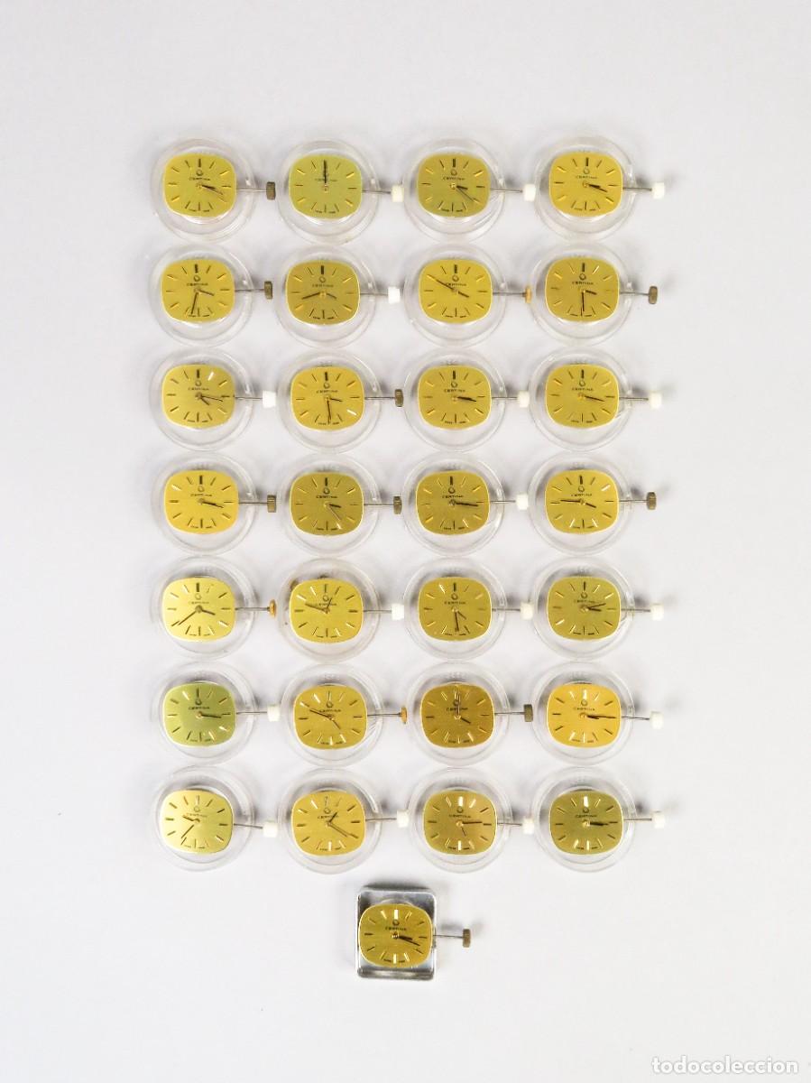 Relojes de pulsera: Lote 29 mecanismos relojes Certina esfera ovalada siglo XX