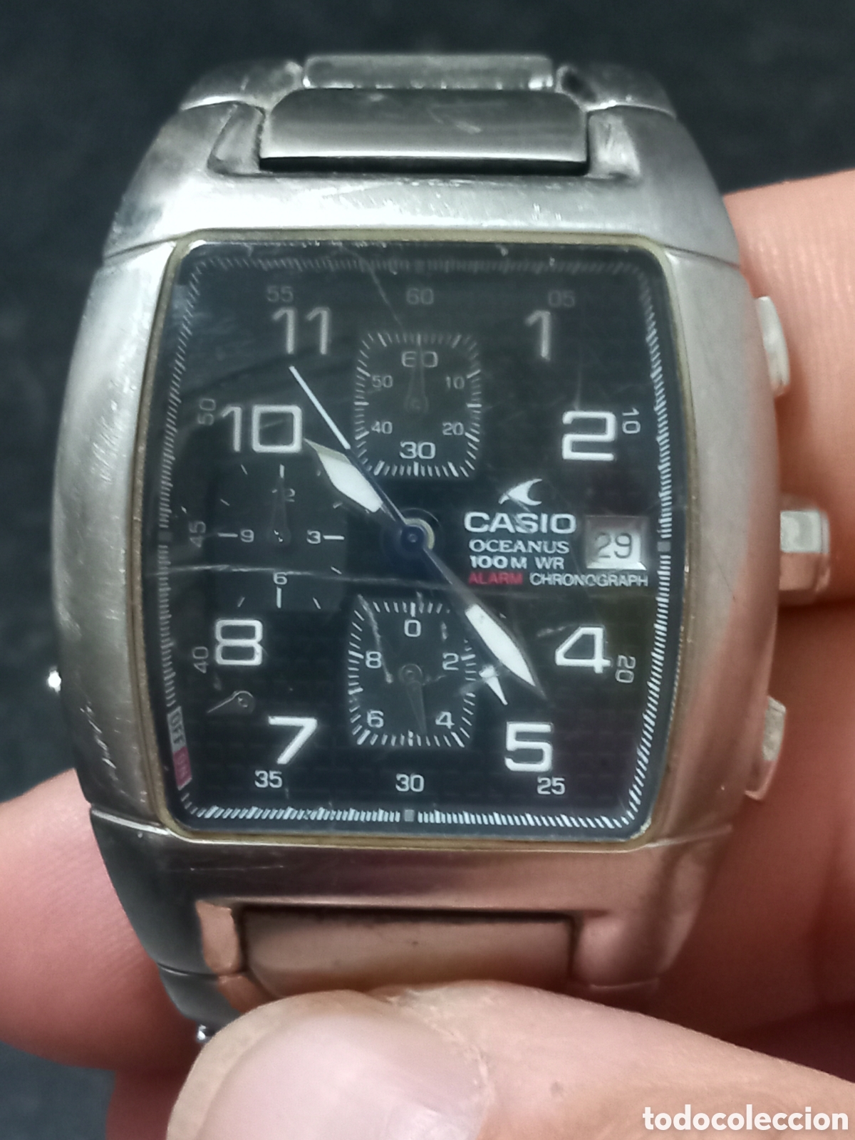 Relojes de pulsera: ANTIGUO RELOJ CASIO OCEANUS CRON&Oacute;GRAFO ORIGINAL