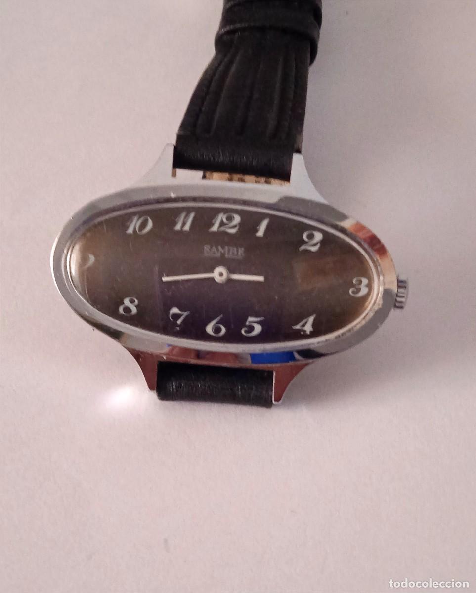 Relojes de pulsera: RELOJ SAMBE 15 RUBIS CARGA MANUAL. - Foto 5