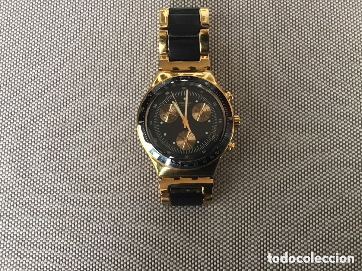 Relojes de pulsera: Reloj caballero Swatch Irony Chrono