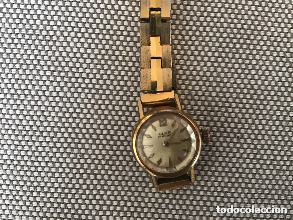 Relojes de pulsera: Lote de dos relojes antiguos de se&ntilde;ora