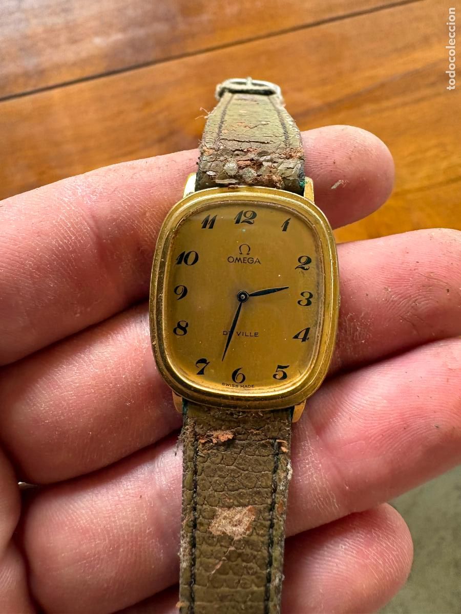 Relojes de pulsera: Reloj de pulsera omega de ville sellado omega tal sale de casa particular
