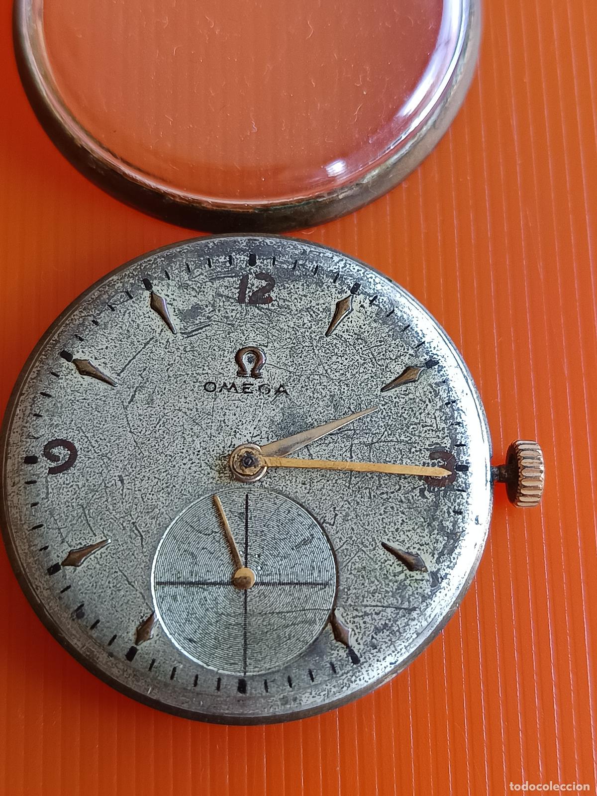 Relojes de pulsera: MAQUINARIA RELOJ OMEGA 265 &Omega; FUNCIONANDO-ESFERA-AGUJAS-CORONA-A&Ntilde;OS 50, PROVIENE DE RELOJ DE ORO