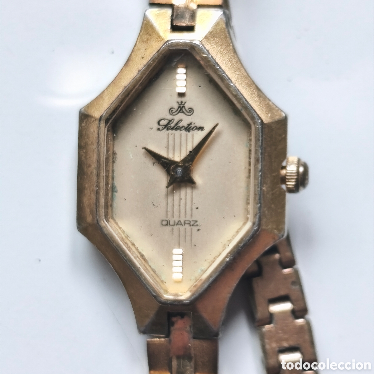 Relojes de pulsera: Peque&ntilde;o reloj de se&ntilde;ora de los a&ntilde;os 80 marca Selection, no testado