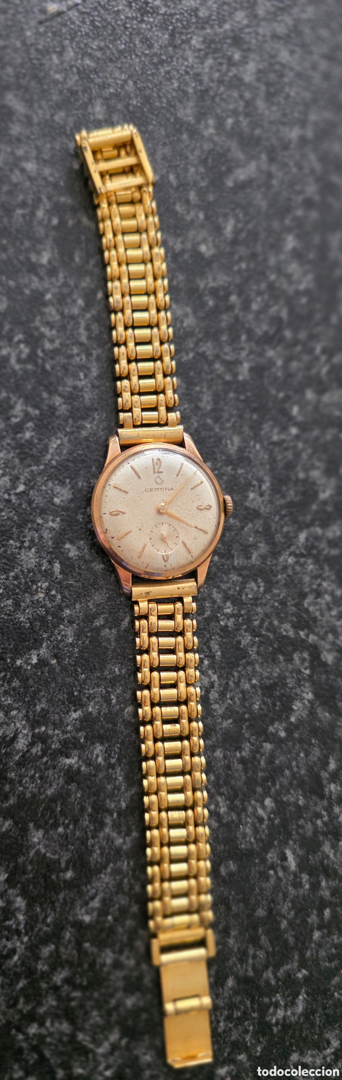 Relojes de pulsera: Oferta fin de semana!Reloj Certina chapado oro. - Foto 3