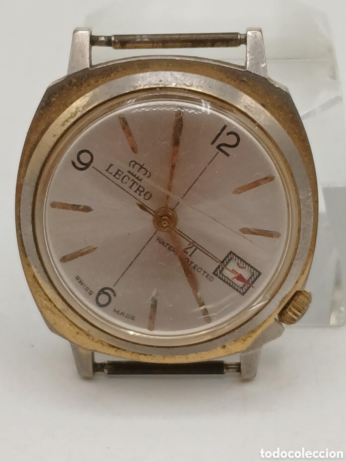 Relojes de pulsera: Reloj Lectro 21 Waterprotected carga manual