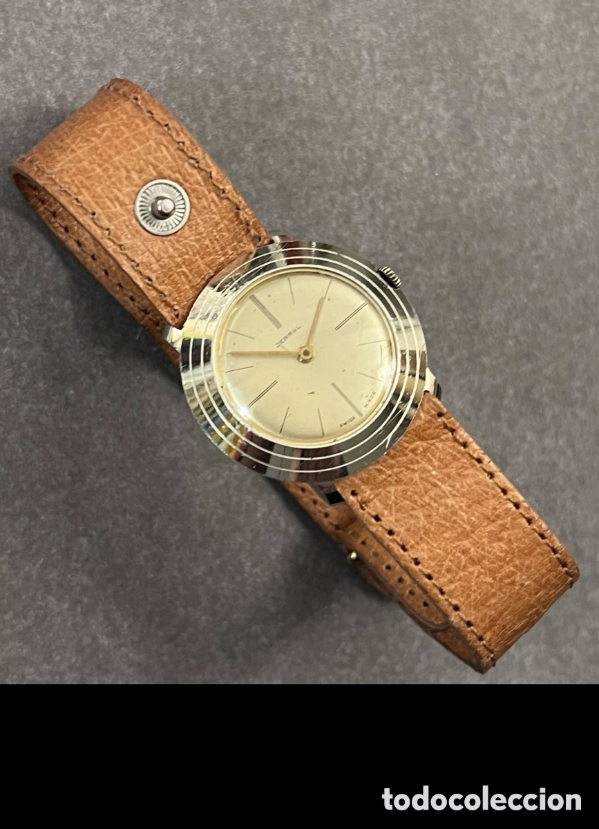 Orologi da polso: ✅ Reloj JERRAL aluminium carga manual 8127 vintage