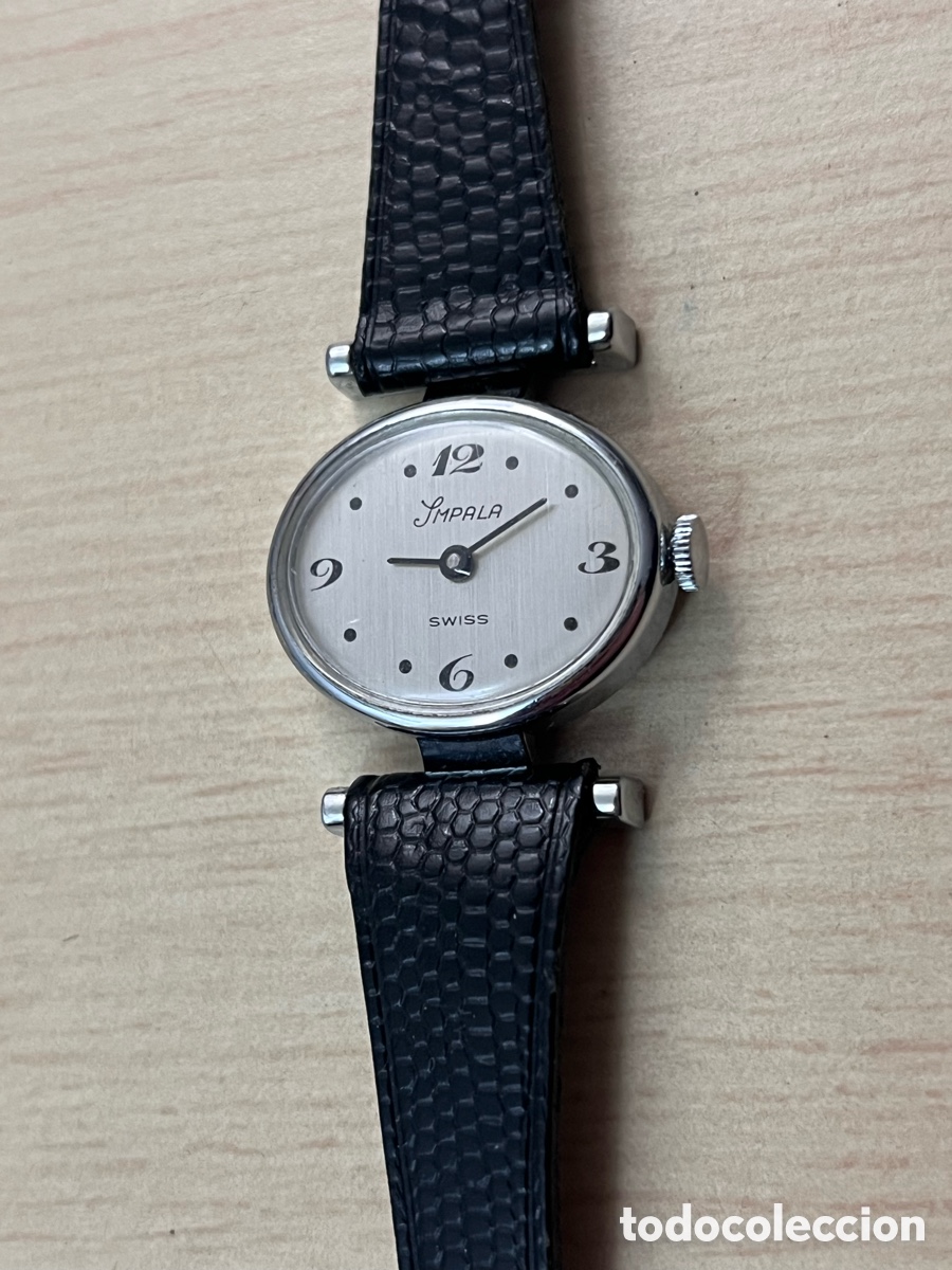 Relojes de pulsera: ✅ reloj IMPALA suizo carga manual vintage