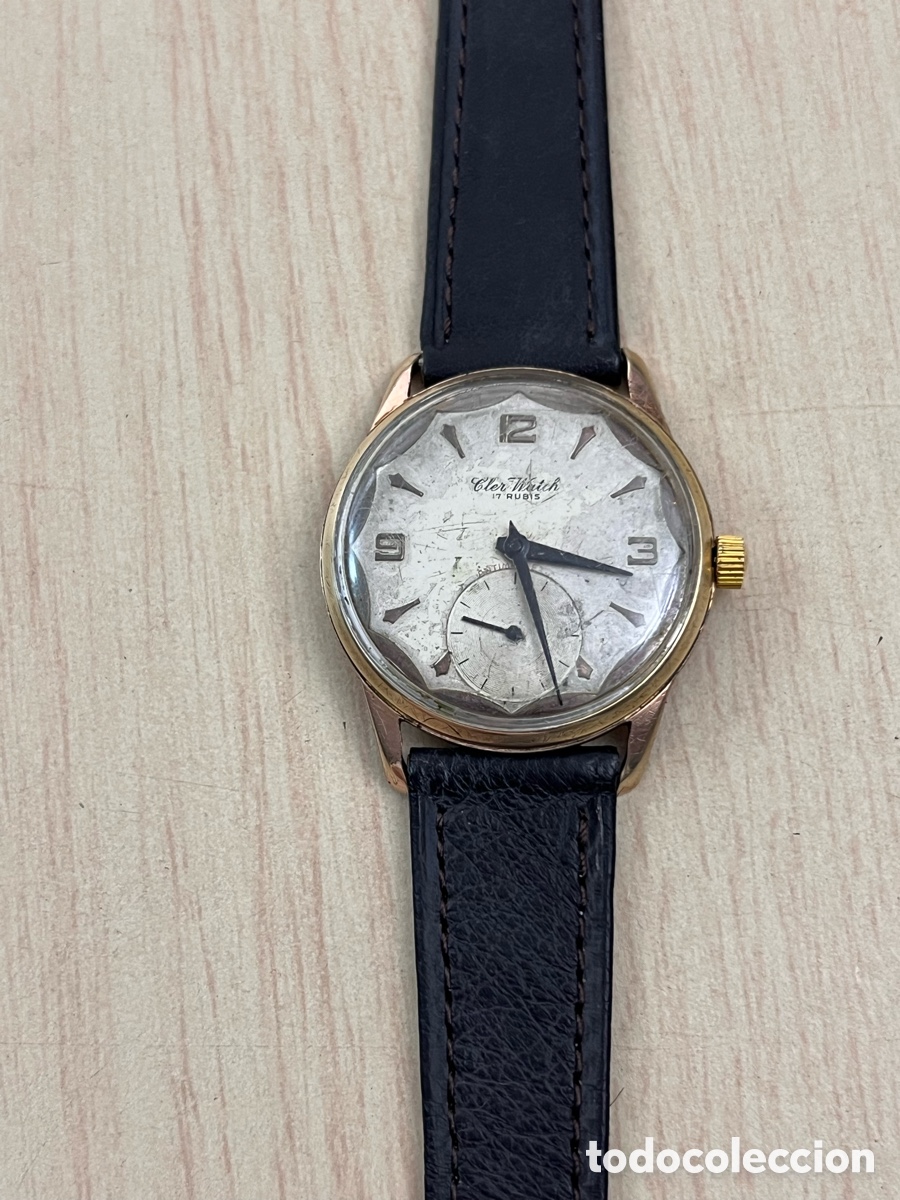 Relojes de pulsera: ✅ Reloj Cler Watch carga Manual 35 mm vintage