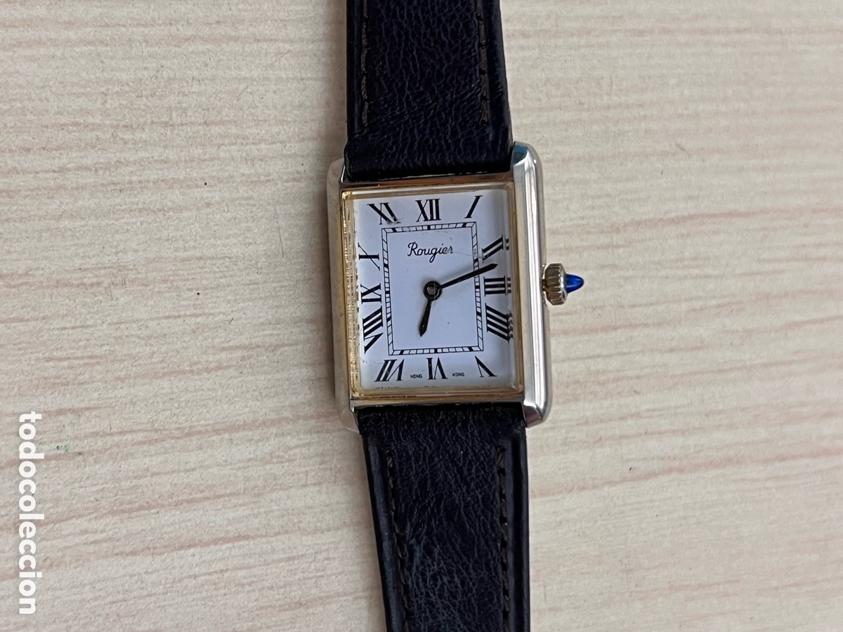 Relojes de pulsera: ✅ Reloj Roujier Tank carga manual nr romanos