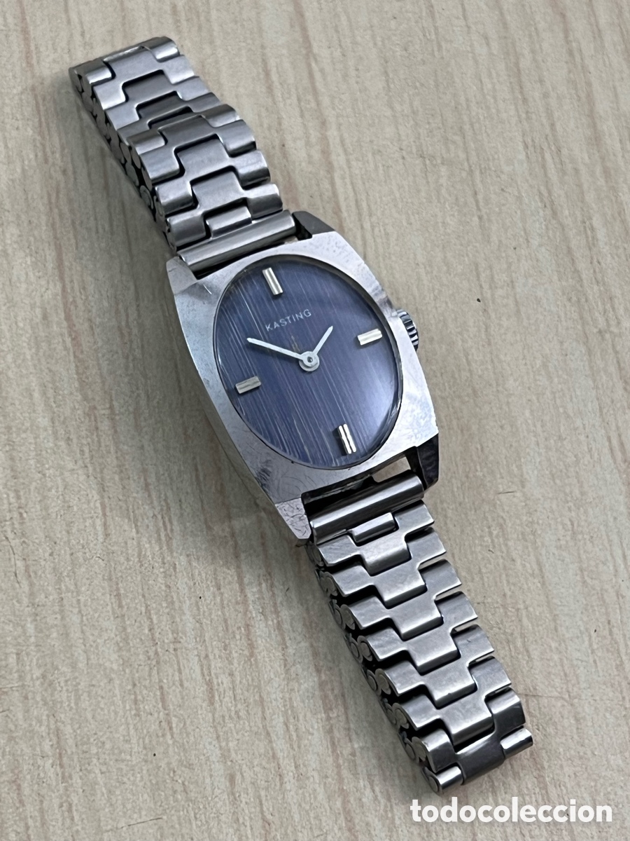 Relojes de pulsera: ✅ reloj KASTING kadet acero carga manual vintage
