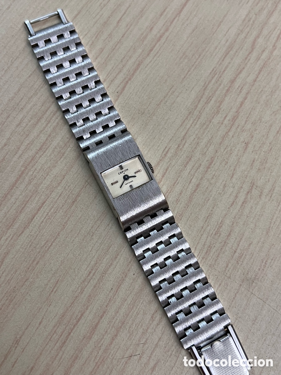 Wristwatches: ✅ Reloj CAPION antichoc carga manual vintage