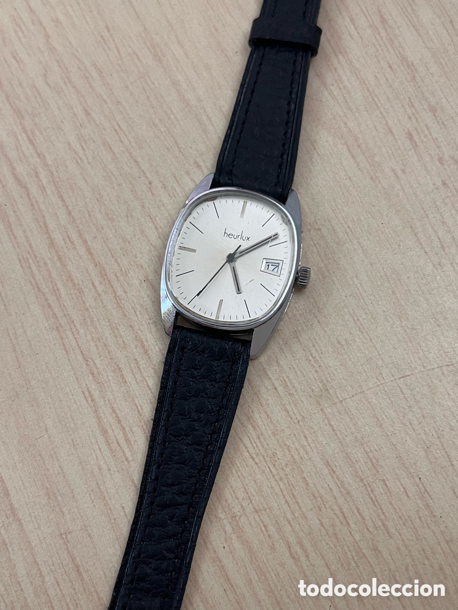 Wristwatches: ✅ Reloj heurlux calendario carga manual hombres