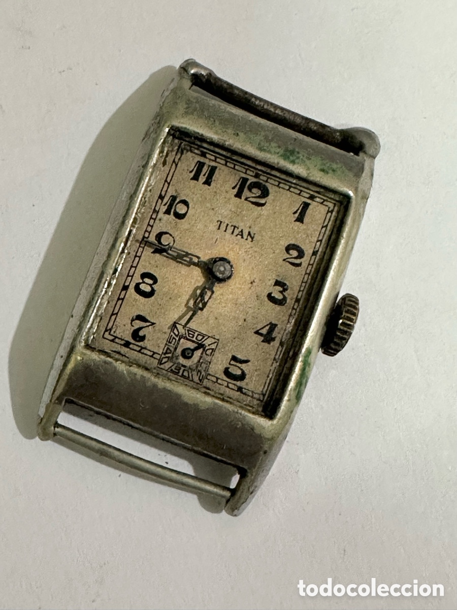 Relojes de pulsera: Antiguo reloj TIT&Aacute;N cuando De Cuerda Swiss Vintage