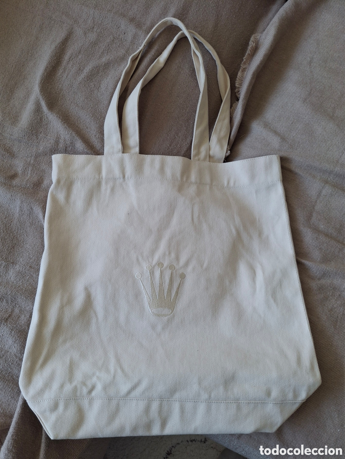 Rel&oacute;gios de pulso: Bolsa de tela ROLEX con logo bordado