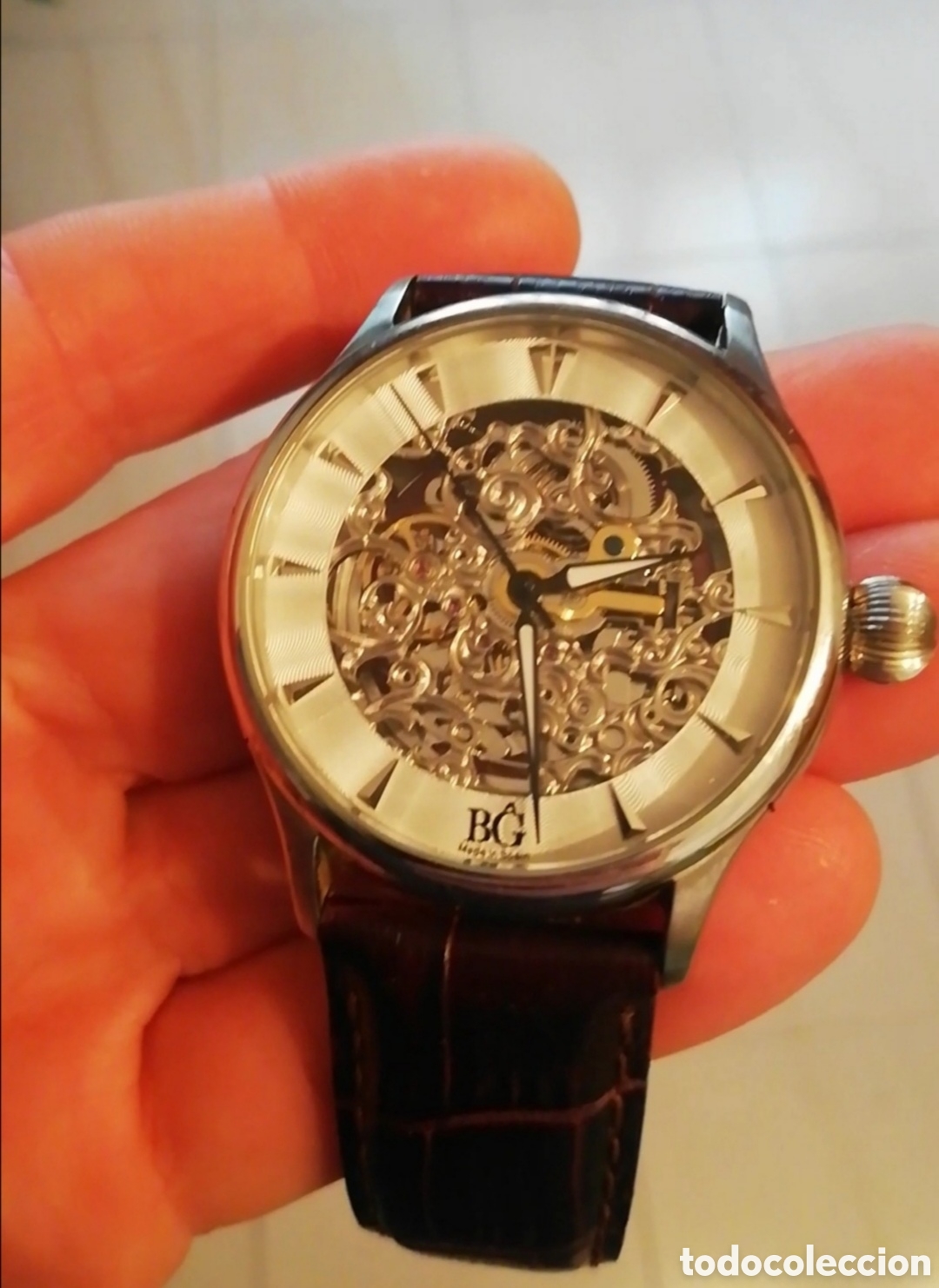 Relojes de pulsera: RELOJ BG SKELETON REMBRANDT