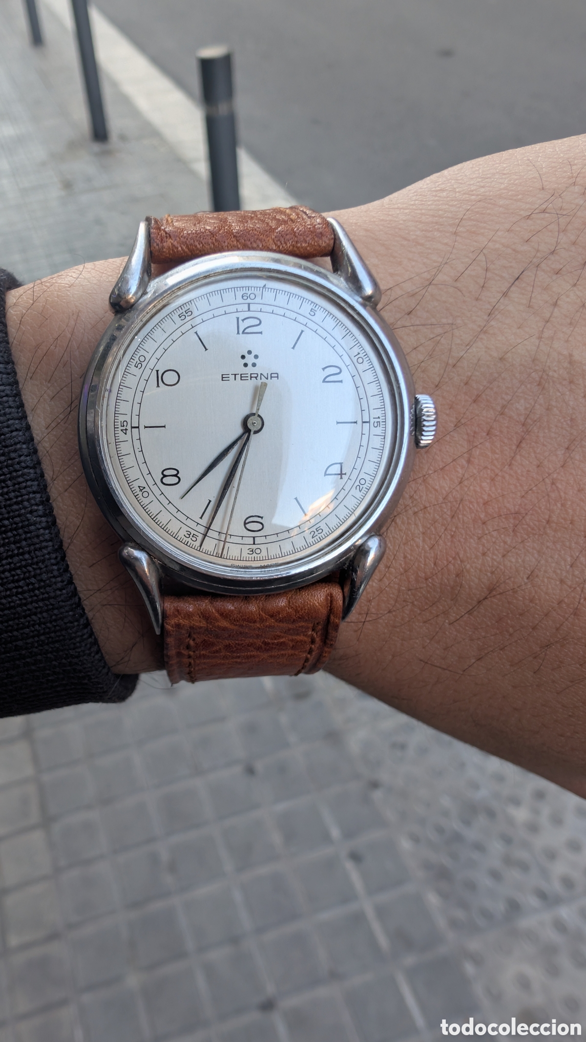 Relojes de pulsera: Reloj Eterna Vintage &rdquo;Jumbo&rdquo; 35mm - Calibre 852 - A&ntilde;os 40