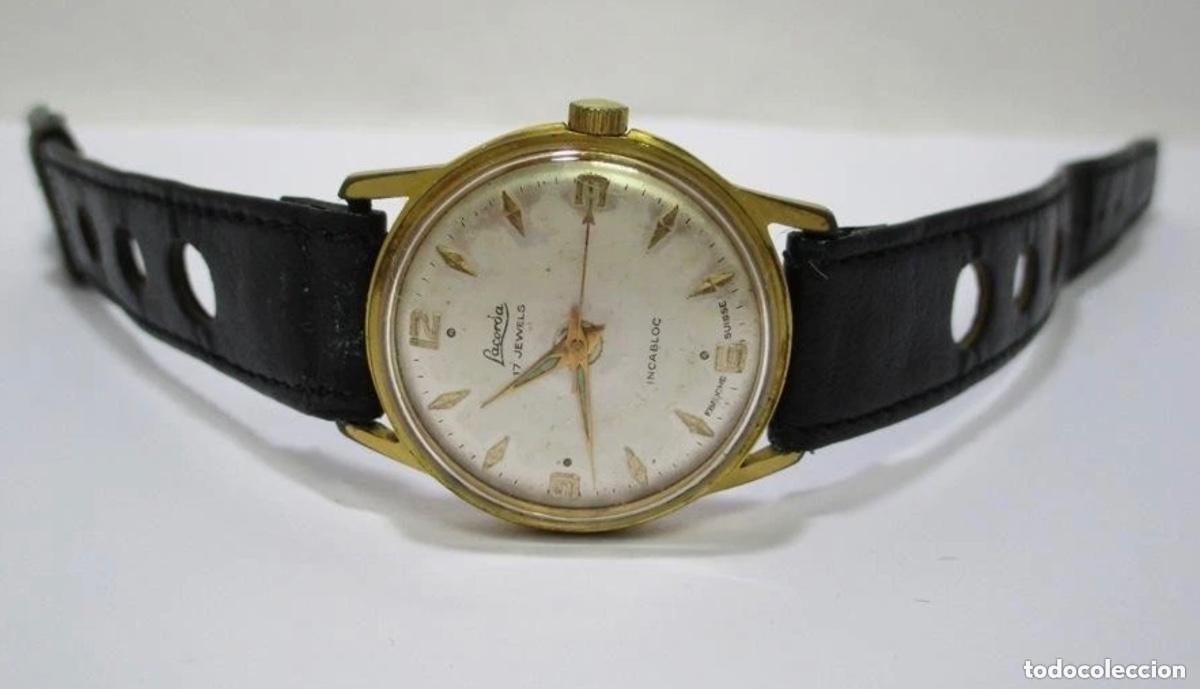 Wristwatches: LACORDA 17 JEWELS &ndash; SWISS MADE &ndash; MEC&Aacute;NICO VINTAGE &ndash; 32MM &ndash; INCABLOC