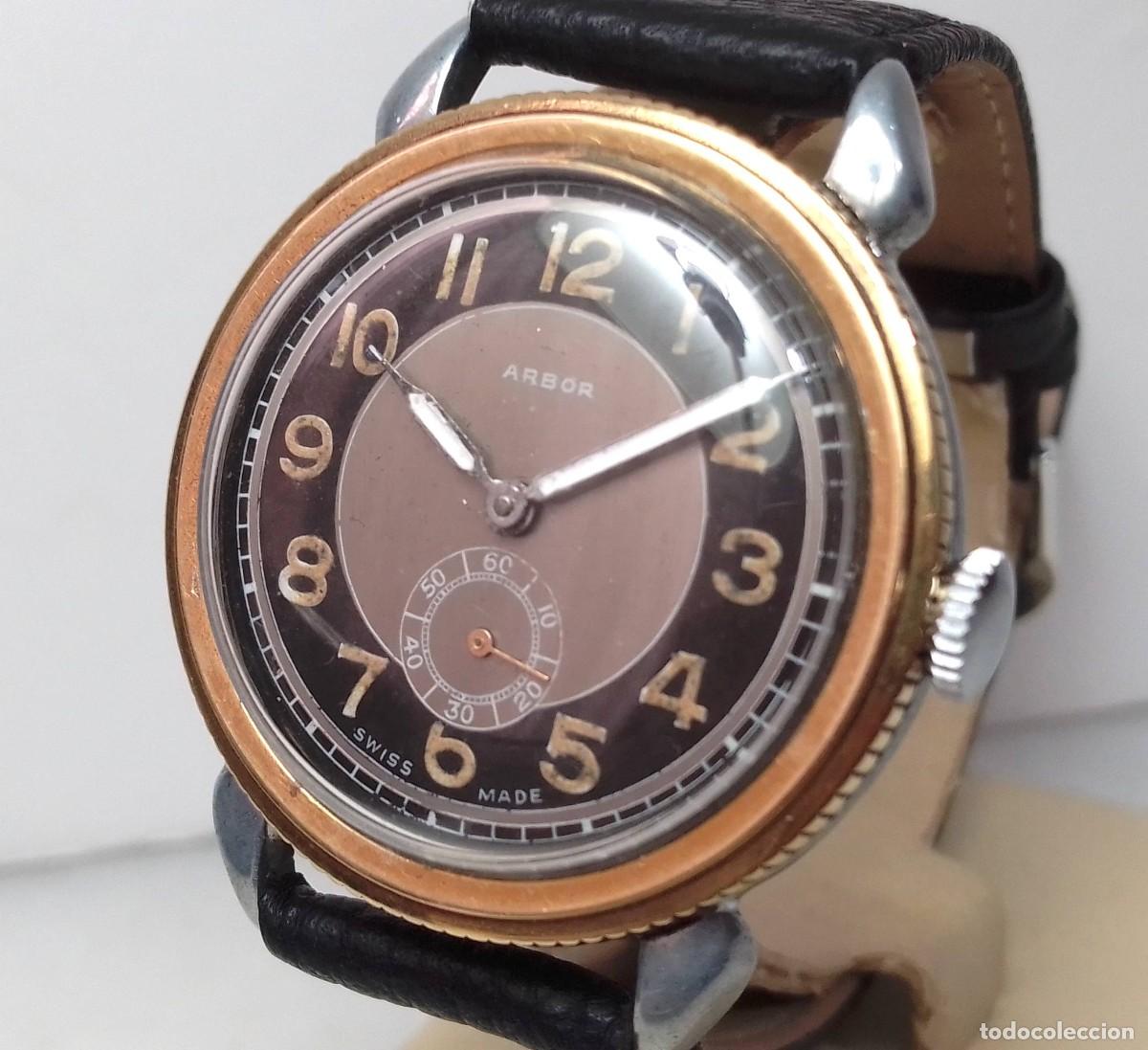 Armbanduhren: Reloj Arbor 15 rubis Swiss Made de carga manual - Medida 3.75 cm.