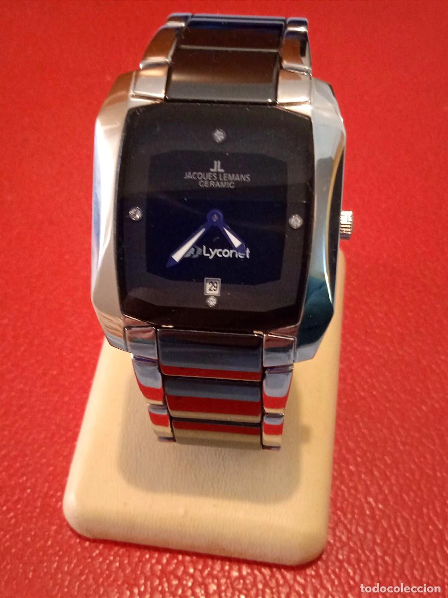 Relojes de pulsera: RELOJ JACQUES LEMANS CER&Aacute;MIC QUARZO - Foto 3