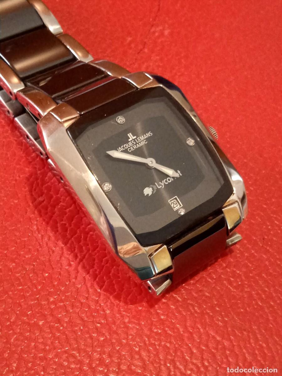 Relojes de pulsera: RELOJ JACQUES LEMANS CER&Aacute;MIC QUARZO - Foto 6