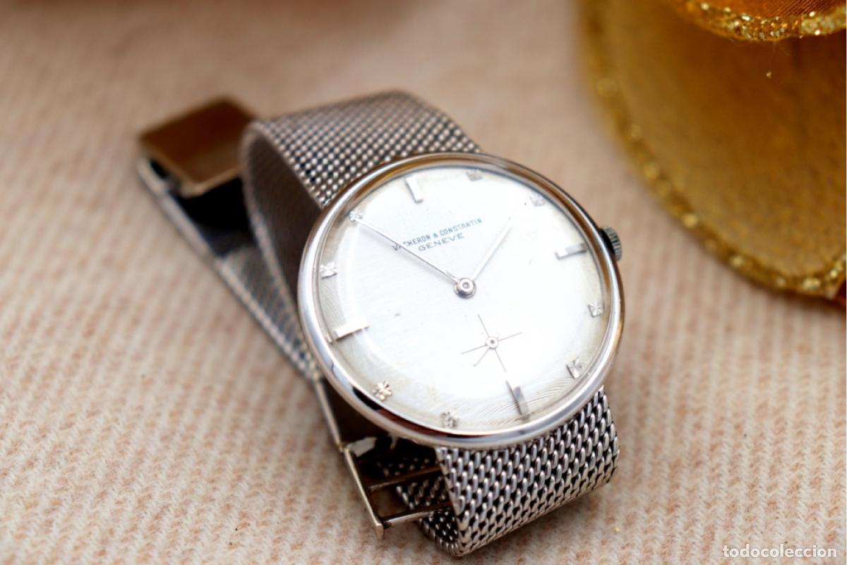 Wristwatches: 73 gramos - Reloj de pulsera, en oro de 18 quilates - Vacheron Constantin