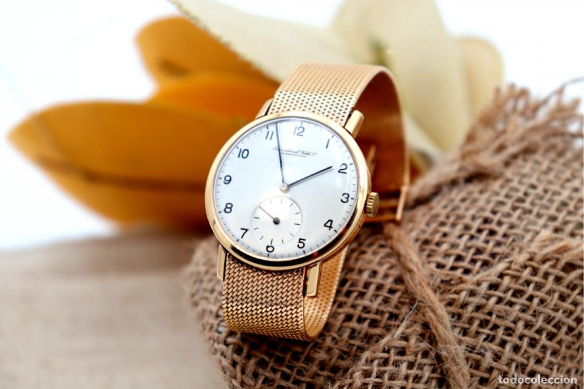Wristwatches: 79 gramos - Reloj de pulsera, en oro de 19,2 quilates - IWC Watch Schaffhausen