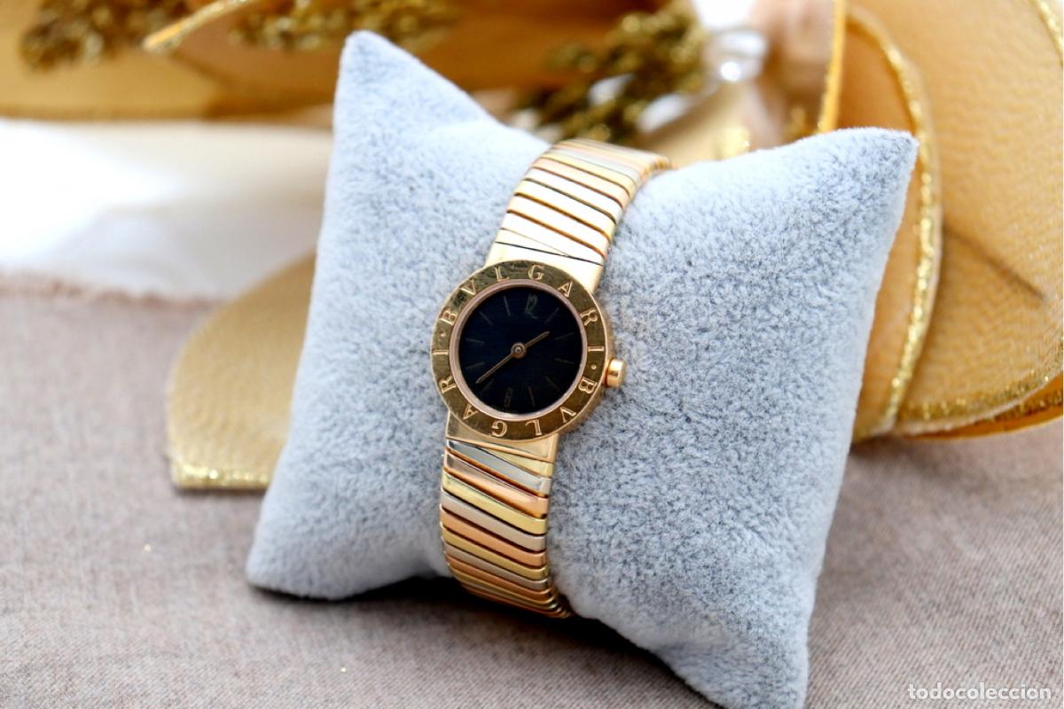 Relojes de pulsera: Reloj de pulsera en oro tricolor de 18 quilates - BULGARI