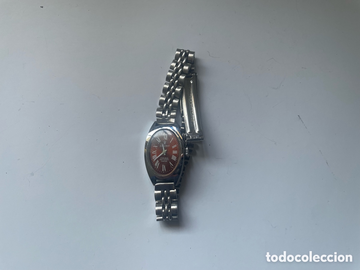 Relojes de pulsera: Reloj se&ntilde;ora Cauny Prima 17 Rubis Antichoc Swiss a&ntilde;os 70 para reparar