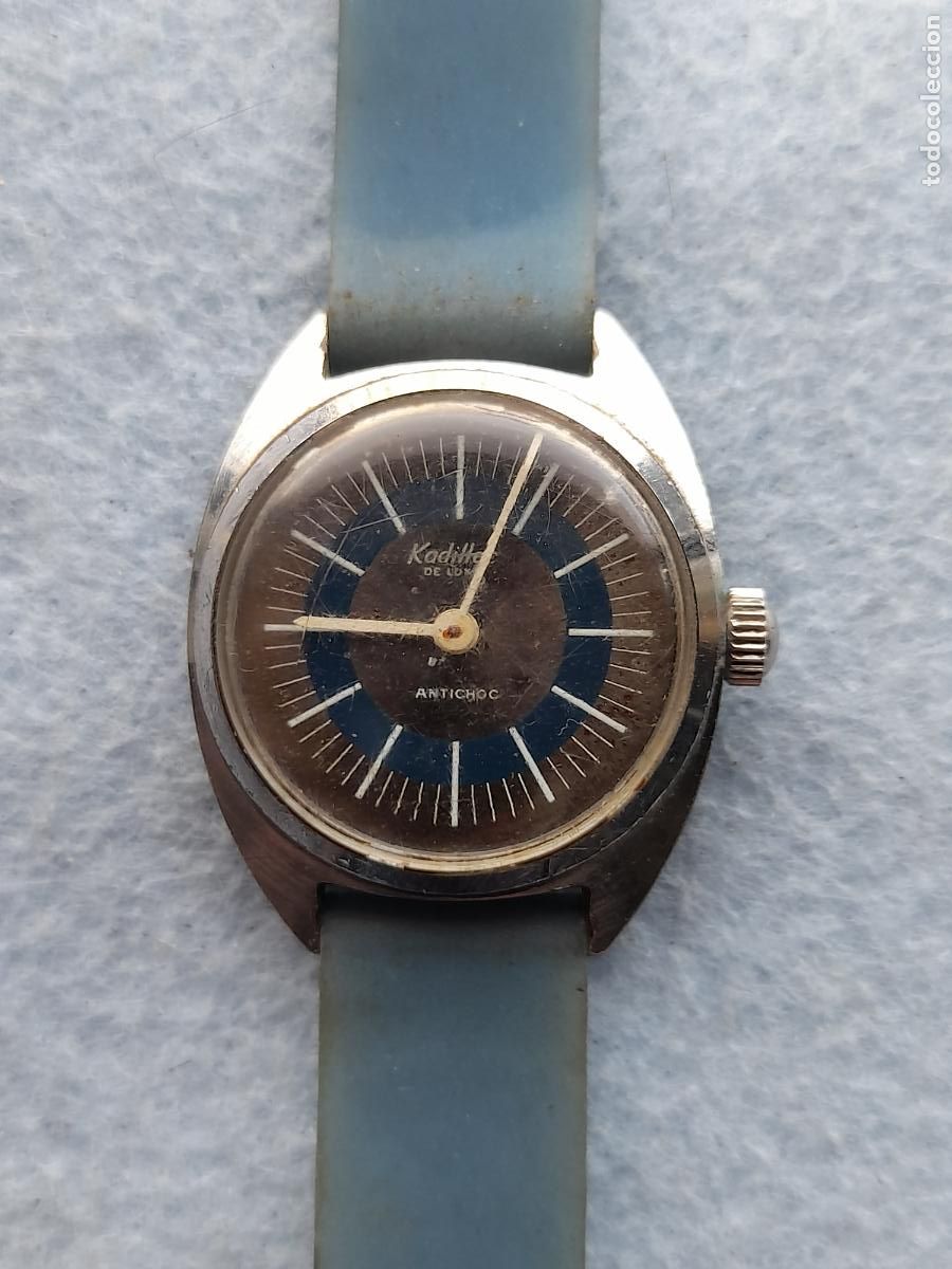 Rel&oacute;gios de pulso: Reloj Marca Kadillac de Luxe. Cl&aacute;sico de Dama.