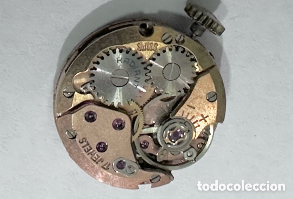Rel&oacute;gios de pulso: Movimiento Cal:2412 de cuerda Swiss Made
