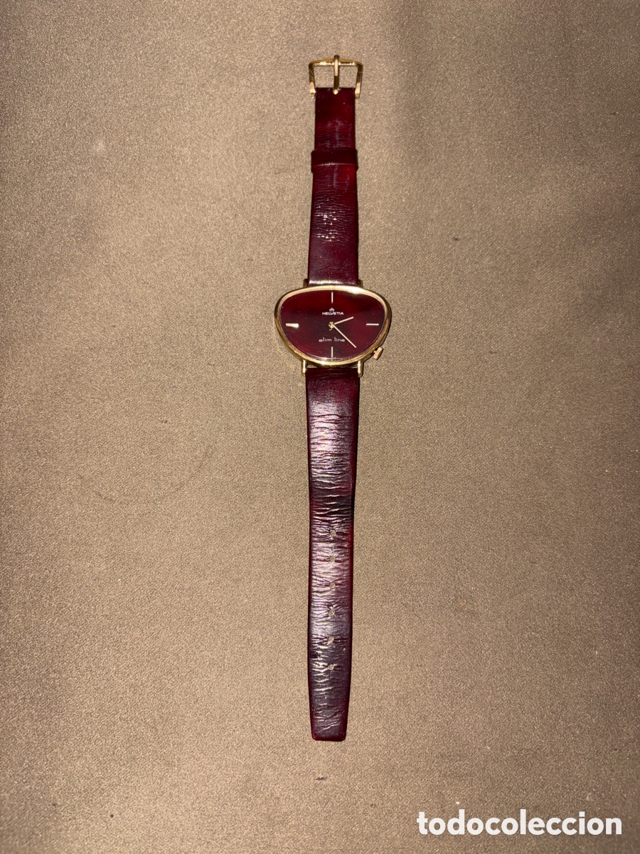 Relojes de pulsera: Antiguo reloj HELVETIA SLIM LINE*funciona*carga manual*muy raro*ver fotos