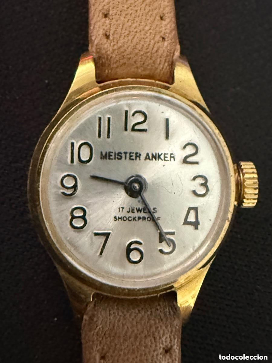 Relojes de pulsera: Reloj vintage MEISTER ANKER &ndash; cuerda manual &ndash; a&ntilde;os 60/70- EN FUNCIONAMIENTO