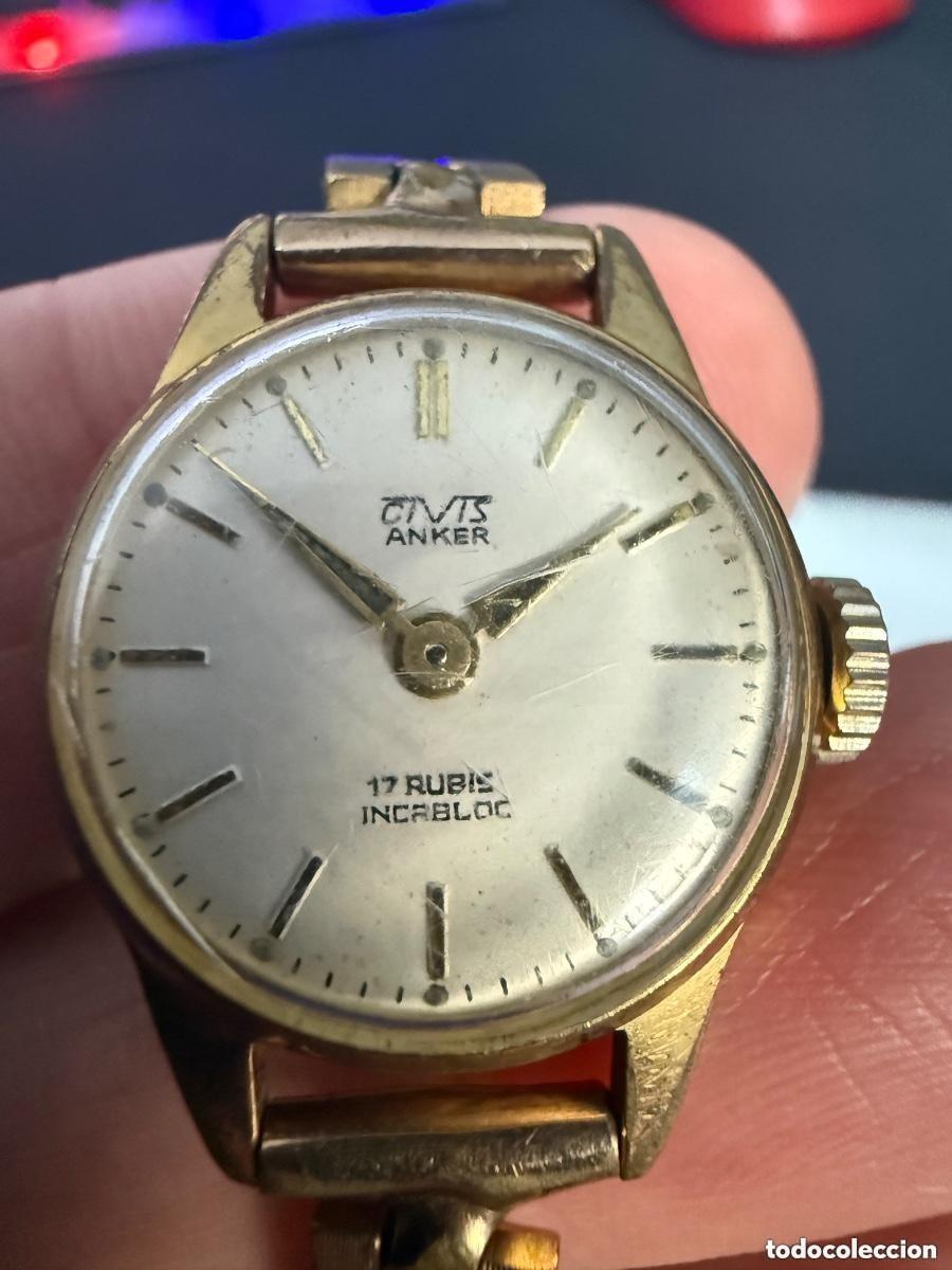 Relojes de pulsera: Reloj vintage CIVIS ANKER &ndash; 17 rub&iacute;es Incabloc &ndash; Funciona &ndash; A&ntilde;os 50/60 - EN FUNCIONAMIENTO