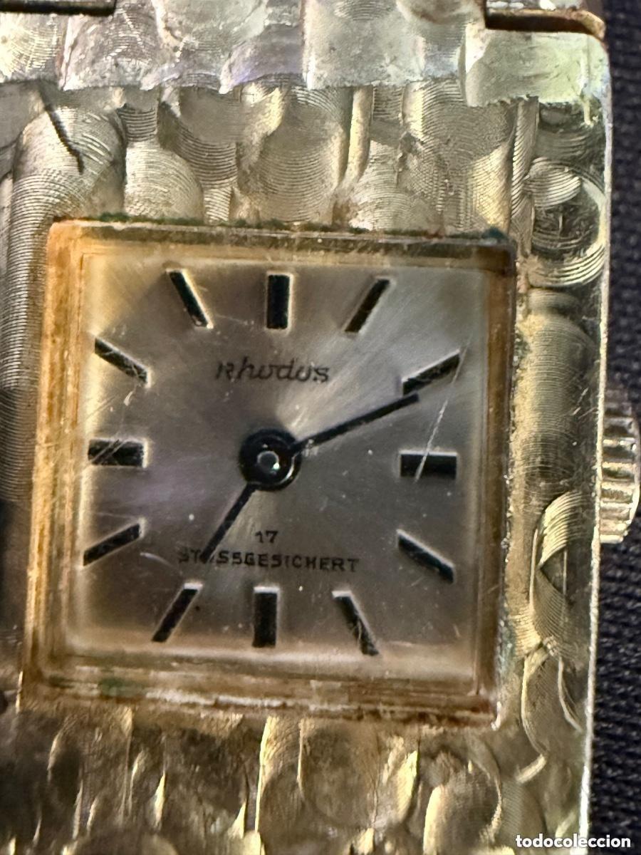 Relojes de pulsera: Reloj vintage suizo Rhodus &ndash; Elegancia que no se fabrica ya- EN FUNCIONAMIENTO