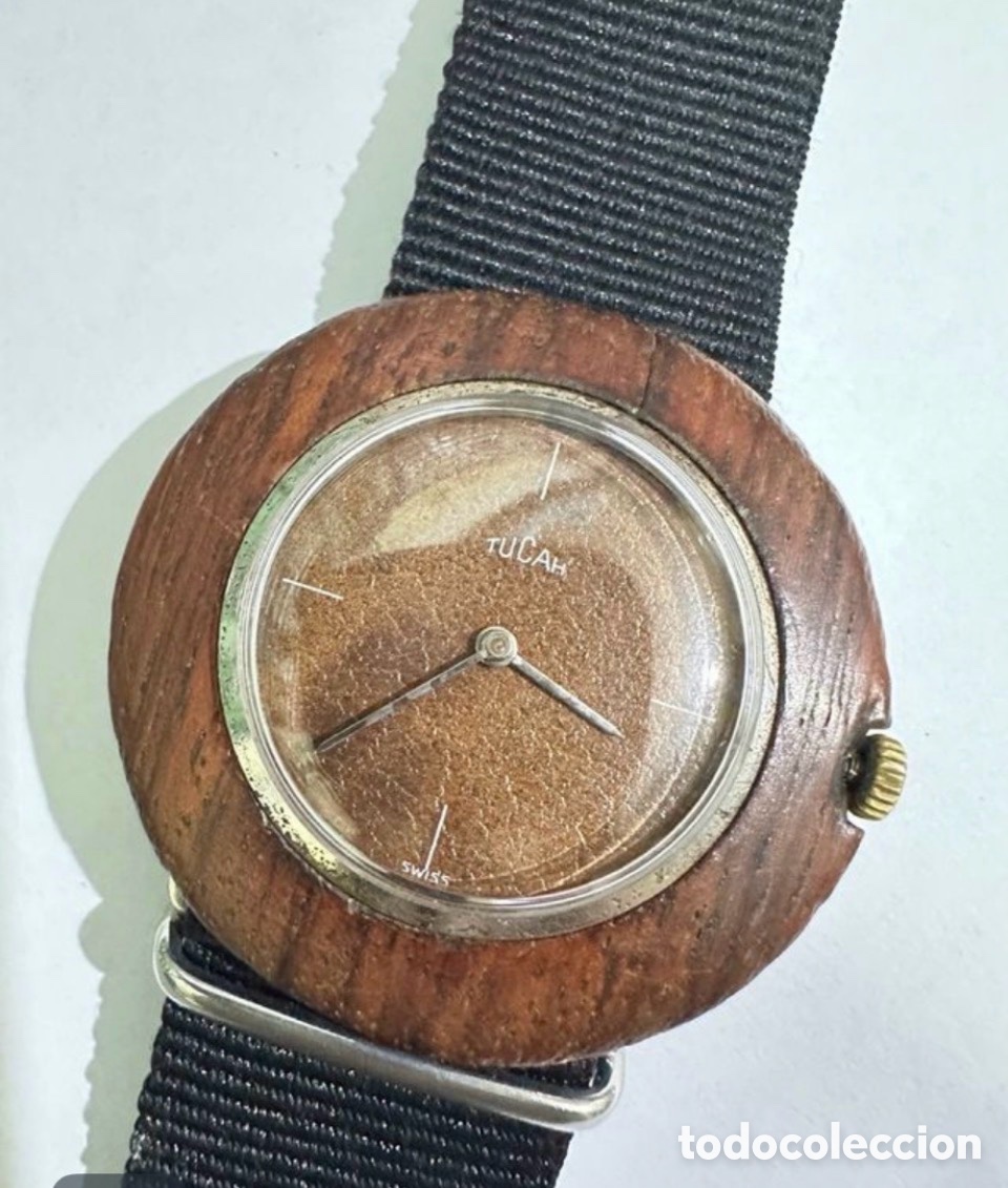 Orologi da polso: Antiguo Reloj TUCAN GOLAND de cuerda con movimiento Swiss.